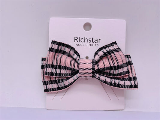 Stripe Bow Childrens Hair Accessories Hair Clips Plastic Multiscene