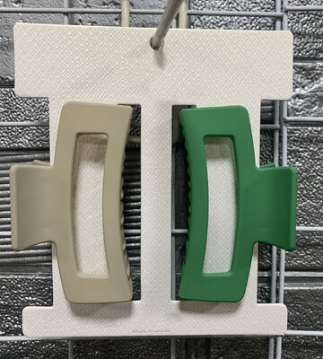 Women PC Plastic Hair Accessories Claws Geometric Matte Surface