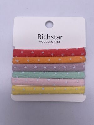 Durable Stretchy Elastic Hair Ties Bands Portable Smooth Texture