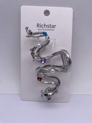 Daily Reusable Metallic Hair Claw , Multi Function Metal Jaw Clips