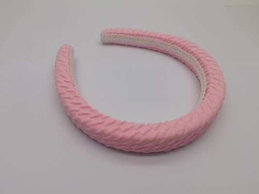 Pink Fabric Hairband for Daily Wear