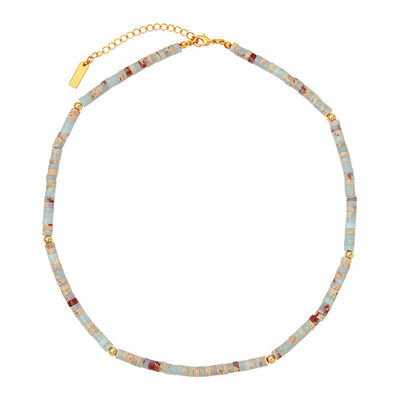 Stylish Boho Bead Necklace for Holiday Wear Fashionable Style