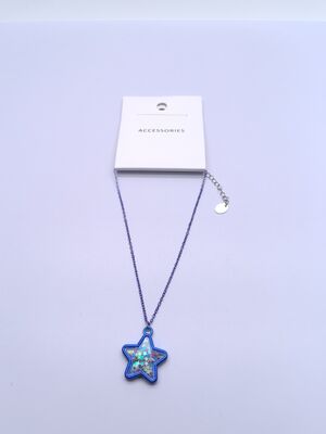 Customizable Shiny Star Necklace for Kids Choose from Various Styles