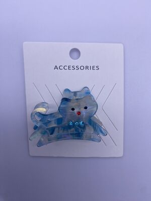 Versatile Unisex Cute Acrylic Cats Hair Claw Clip for Easy Hair Management
