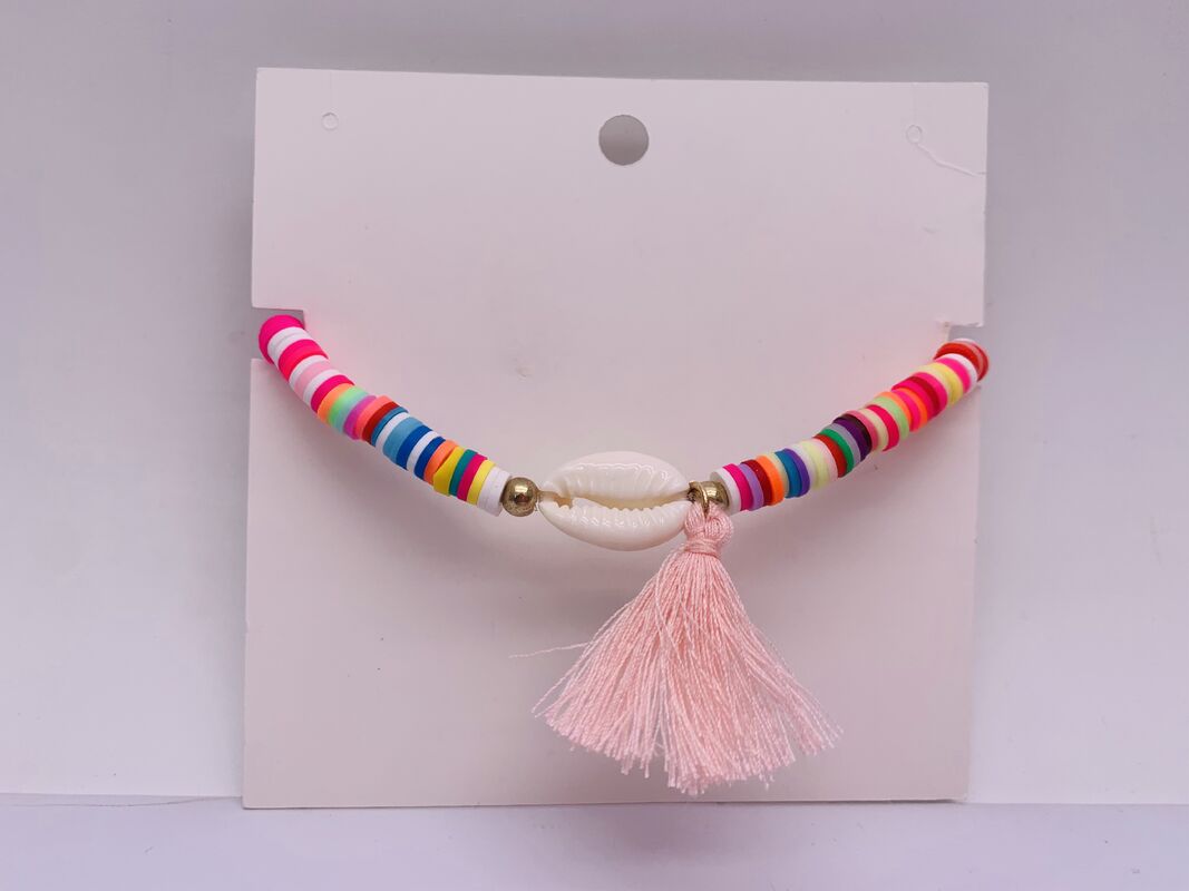 Female Beach Jewelry Bracelets Portable , Lightweight Colorful Charm Bracelets