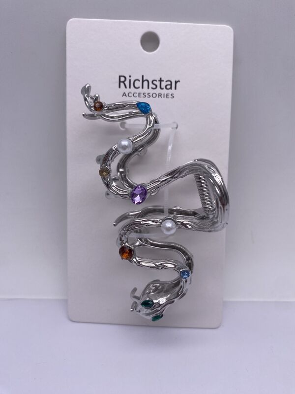 Daily Reusable Metallic Hair Claw , Multi Function Metal Jaw Clips