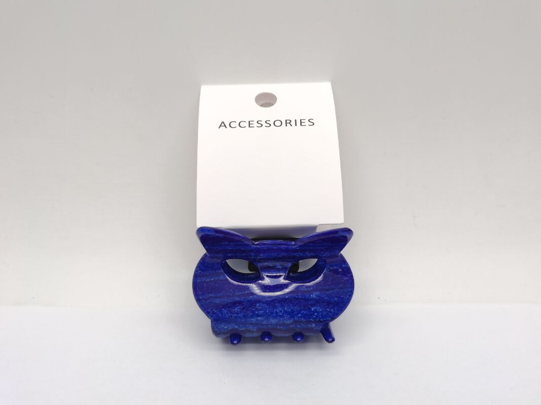 Blue Plastic Hair Claw Clips Hair Accessories for Halloween