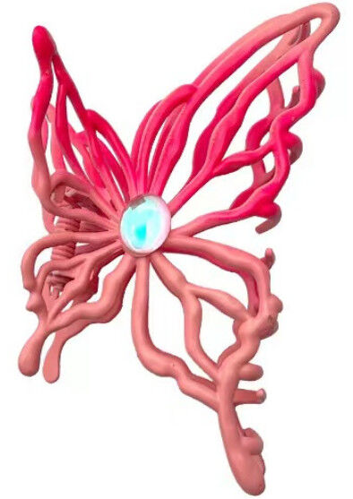 Butterfly Metal Hair Claw Clip with Various Colors and Designs for Various Hair Types