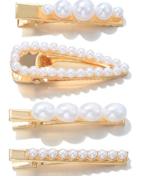 Plain and Lightweight Floral Metal Hair Accessories for Everyday Style