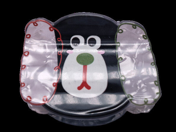 Cute Dog Acrylic Hair Claw Clip for Daily Wear